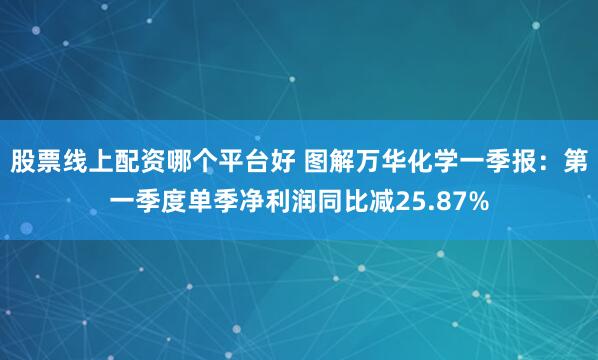 股票线上配资哪个平台好 图解万华化学一季报：第一季度单季净利润同比减25.87%