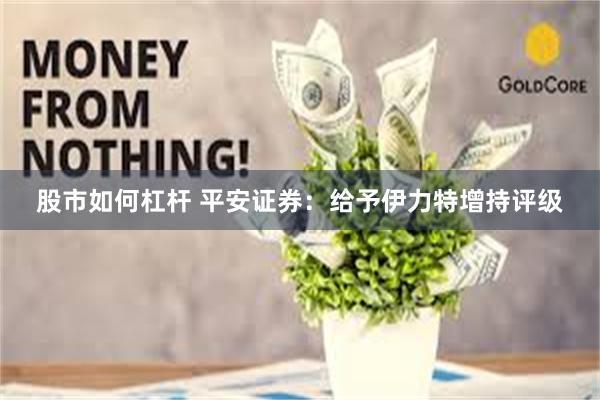 股市如何杠杆 平安证券：给予伊力特增持评级