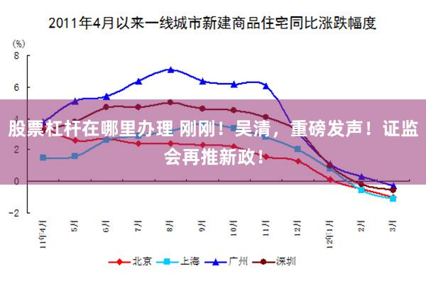 股票杠杆在哪里办理 刚刚！吴清，重磅发声！证监会再推新政！